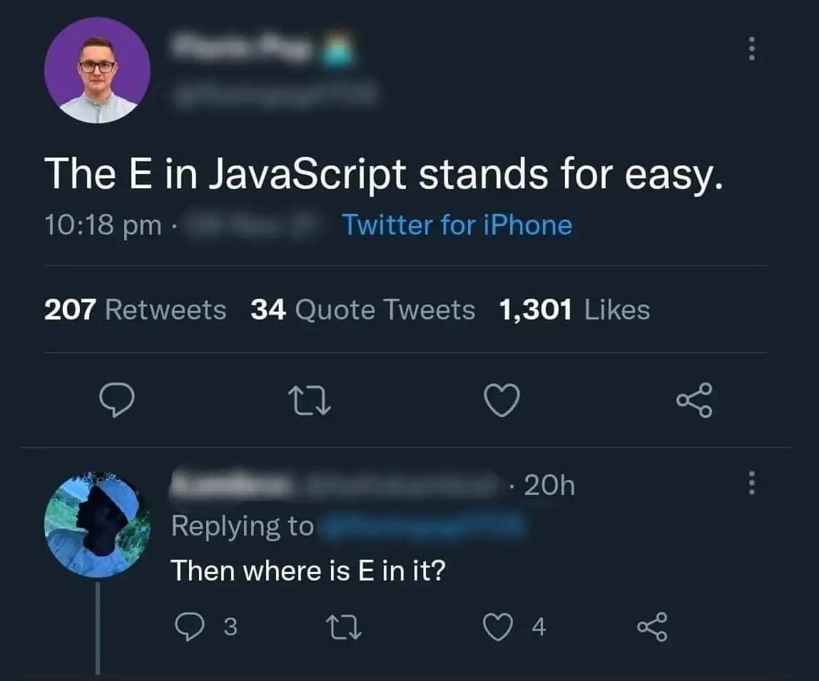 Le E de JavaScript